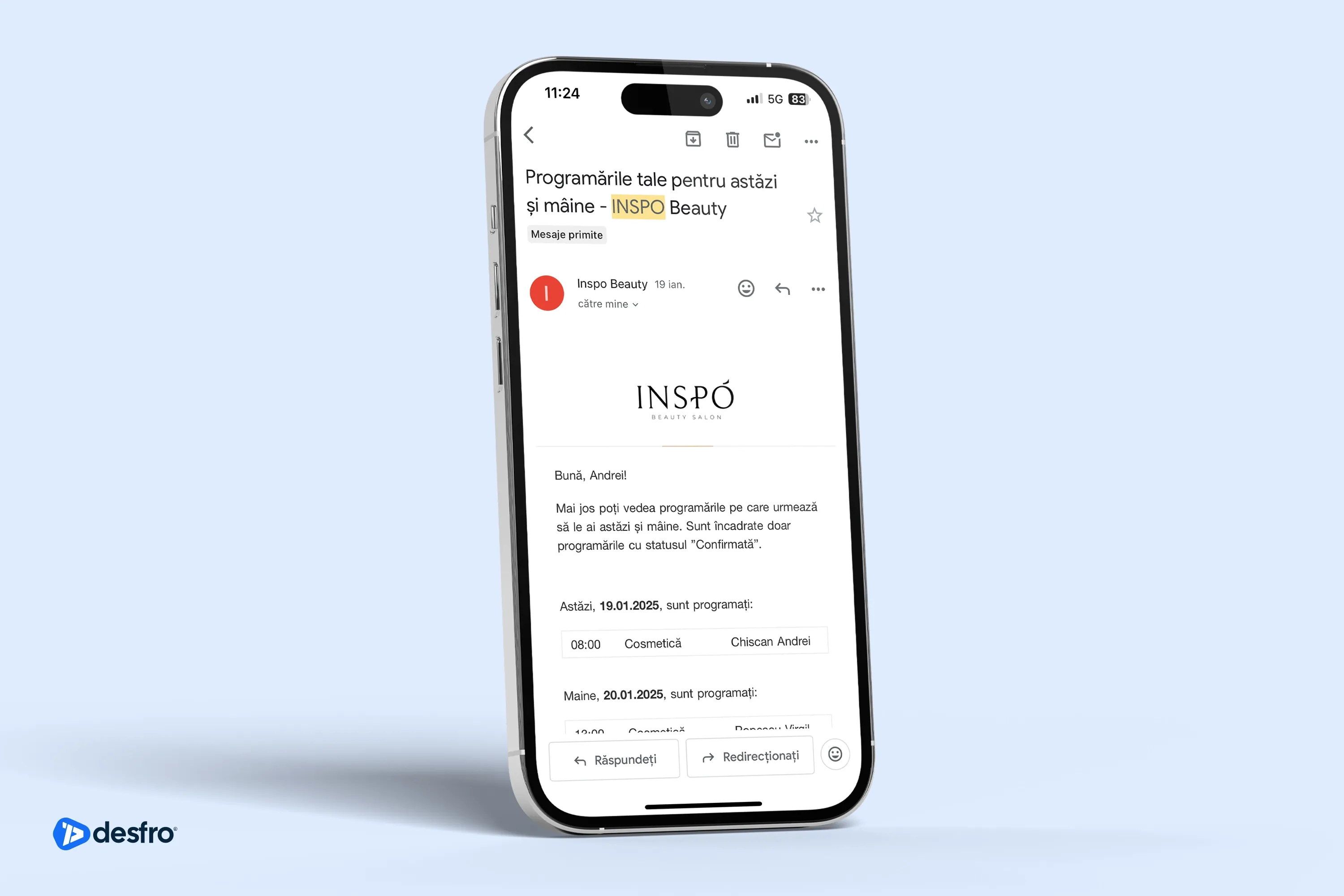 INSPO Beauty - Website & CRM